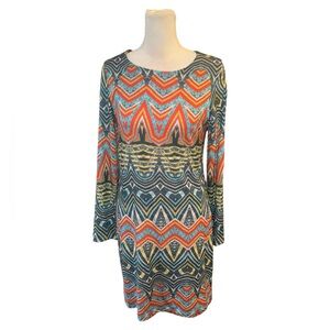 Nally and Millie Long Sleeve Knee Length Dress Sz Small - NWT